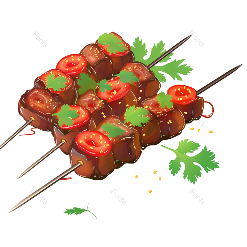 餐具图片,夏天元素,传统PNG,蔬菜免抠素材